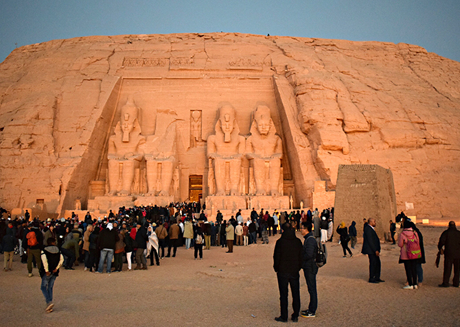 From Aswan: Private Tour to Abu Simbel Temple by Car
